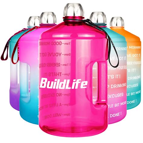 QuiFit 3 78L 2 2L 1 3L Gallon Water Bottle Large Capacity GYM Fitness