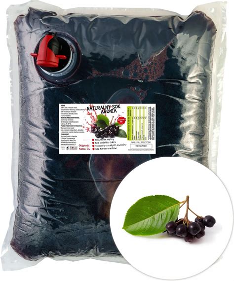 Sok z aronii 100 aronia tłoczony naturalny 3L 5bdc2ab2 Ceny i