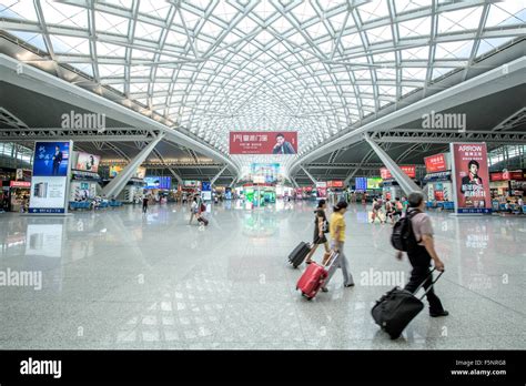 Guangzhou China June The Guangzhou South Railway Station Is