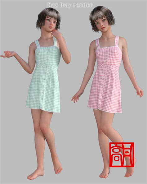 Dforce Summer Dress For Genesis Female D Figure Assets Gaodan