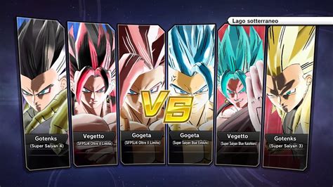 Xv Pc Gogeta Tp Ssj Lb Vegetto Ssj Gotenks Ssj Vs Gogeta Dbh