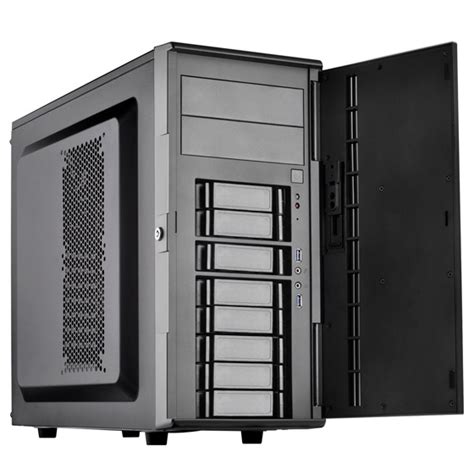 Silverstone Cs B Nas Tower Storage Case Hotswap Bays Atx Sst