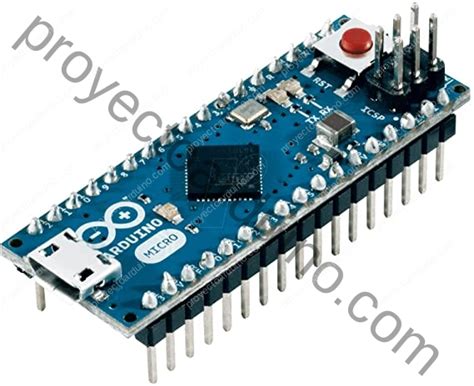 Arduino Micro Características Especificaciones Proyecto Arduino