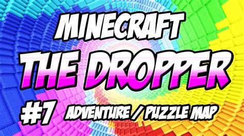 Minecraft The Dropper Pt Game Over Adventure Puzzle Map