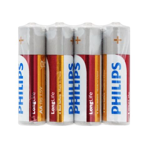 Purchase Philips Long Life Aa Batteries 4 Pack R6l4f97 Online At Best Price In Pakistan