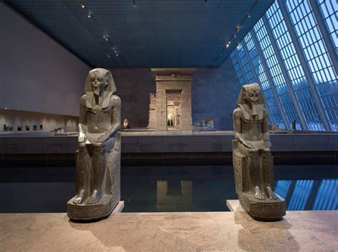 Temple Of Dendur Installed In The Sackler Wing Of The Metropolitan