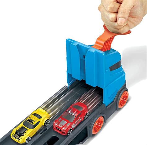 HOT WHEELS CITY MEGA DŁUGI TRANSPORTER W TOR m Hot Wheels Tory