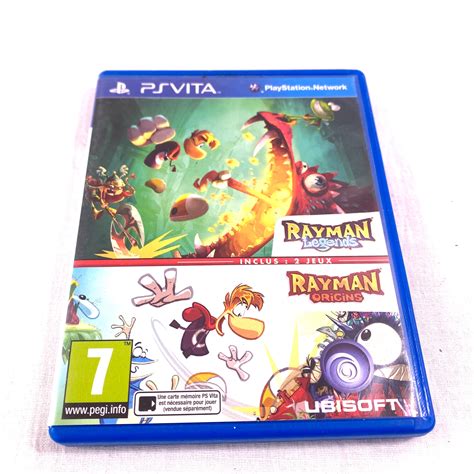 Jeu Ps Vita Rayman L Gende Et Origins Label Emma S