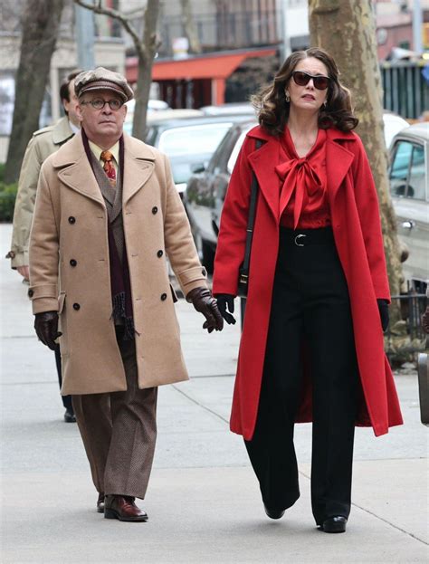 DIANE LANE on the Set of Feud: Capote’s Women in New York 02/22/2023