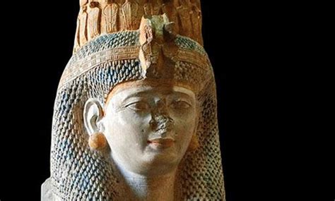 Special Display Of Queen Meritamen Statue In Tahrirs Egyptian Museum