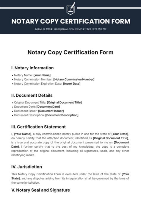 Free Notary Public Log Book Template Edit Online And Download
