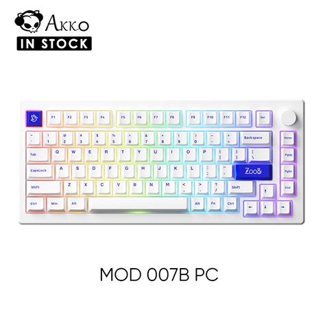 Akko MOD007B PC Hot Swappable Wireless Mechanical Keyboard With Gasket