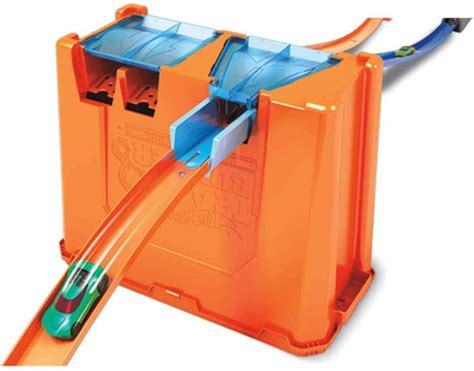 Caixa De Manobras Deluxe Hot Wheels Track Builder Mattel G Parcelamento Sem Juros