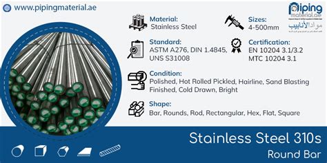 Stainless Steel S Round Bar Astm A Type S Rod Flat Bar