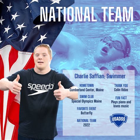 2022 National Team — Usa Down Syndrome Swimming