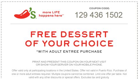 Chilis Printable Coupons May 2015 Printable Coupon Codes 2015