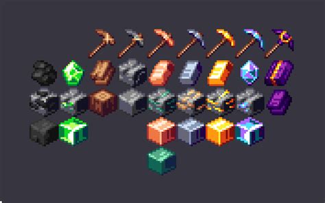 Thinking About Item Sprites For Blocks Cube7 Rminecraft