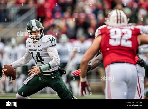 Madison Wi October 12 Michigan State Spartans Quarterback Brian