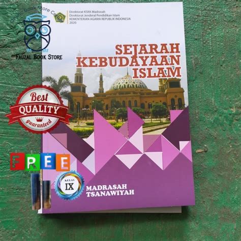 Jual BUKU SISWA SEJARAH KEBUDAYAAN ISLAM KELAS 9 MADRASAH TSANAWIYAH