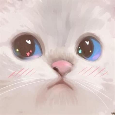 Anime Blush Cat By Victor Hugo Rosales Castellano Cats Cute Cat