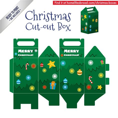 Printable Christmas T Boxes