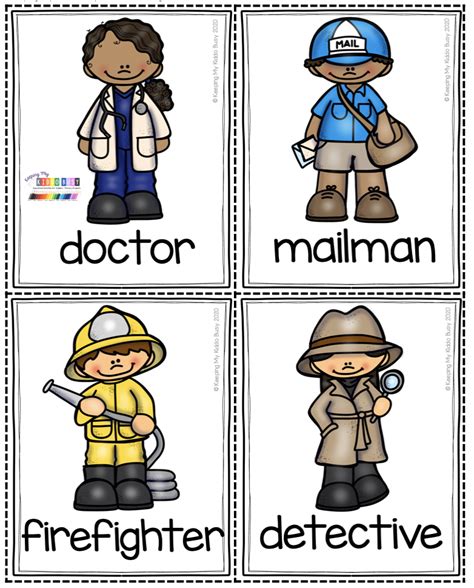 Community Helpers Free Printables Pdf