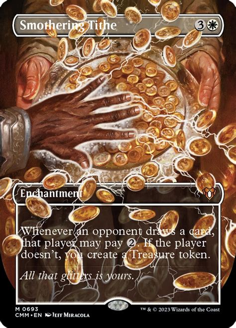 Smothering Tithe Commander Masters Mtg Print