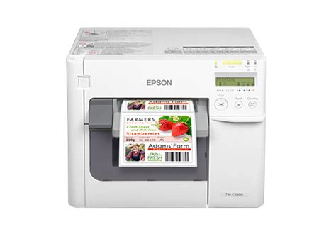 Epson TM-C3520 - 轻工业型全彩色标签打印机 - 爱普生中国