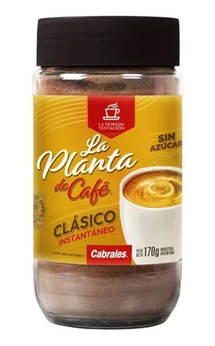 Cafe Instantaneo Cabrales La Planta De Cafe Frasco Gr