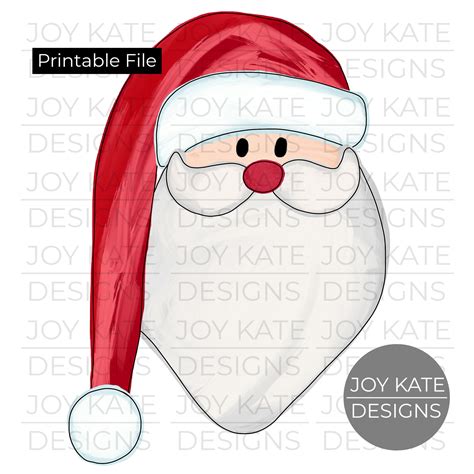 Santa Claus Face Printable Ubicaciondepersonascdmxgobmx