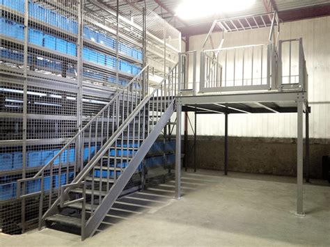 Industrial Steel Mezzanine Systems Quality Storage Solutions