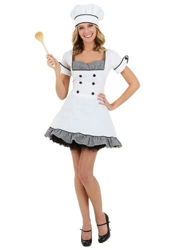 Sexy Chef Costume Chef Halloween Costume For Women