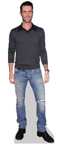 Adam Levine Life Size Celebrity Vip Cardboard Cutout Standee