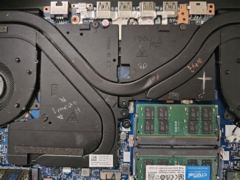 Legion 5 Bent Heatsink Rlenovolegion