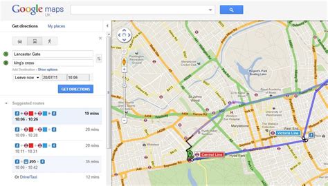 Google Directions By Public Transportation - Transport Informations Lane