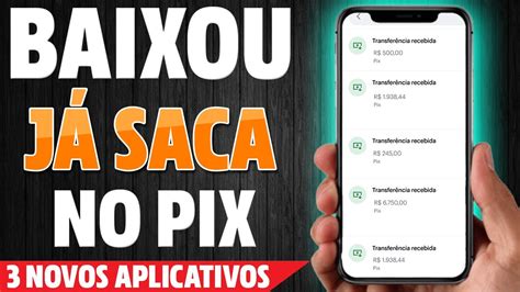 LANÇAMENTO APP PAGA GANHAR DINHEIRO NO PIX App Pagando Rápido