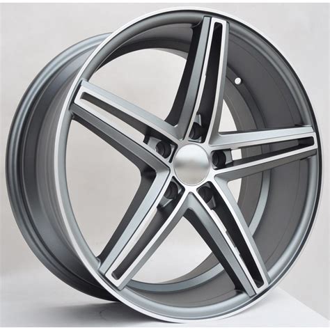 Set 4 Jante Aliaj PDW 18x8 Inch 5x112 Gri EMAG Ro