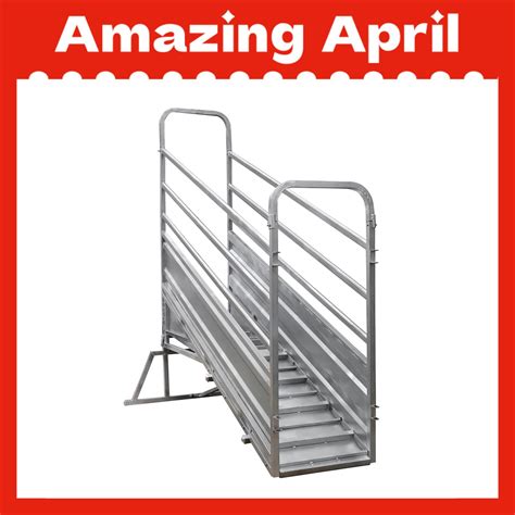 Livestock Handling Equipment Galvanized Cattle Loading Ramps China