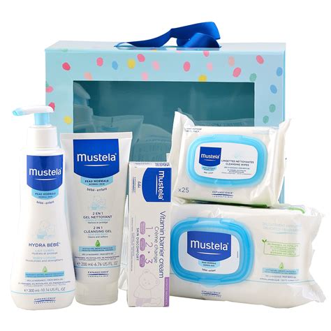 Комплект Mustela грижа, хидратация и почистване: Крем за почистване на ...