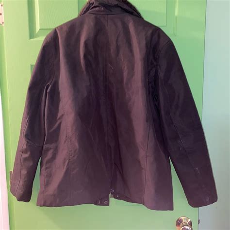 Marc New York Coat Contains A Zipper And Button Depop