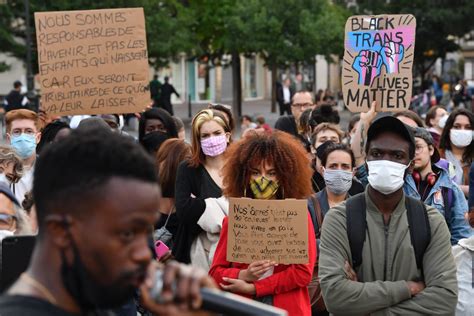 Strasbourg Manifestation Black Lives Matter Entre 200 à 300