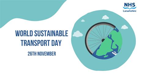 World Sustainable Transport Day 2023 NHS Lanarkshire