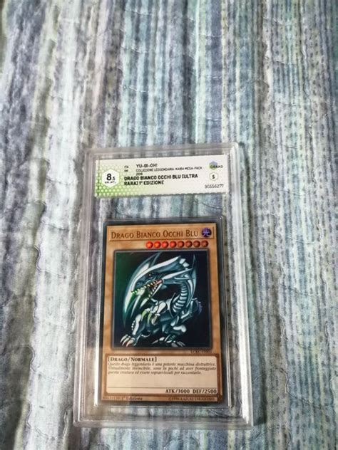 Konami Yu Gi Oh Graded Card Drago Bianco Occhi Blu Catawiki