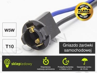 Oprawka W5W W3W T10 dla Żarówek Led Gniazdo 12V 24 6190498385