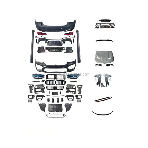 For Bmw 5 Series G30 G38 Upgrade To M5 Cs Body Kit Include Front Rear ...