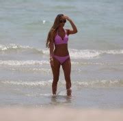 Melissa Castagnoli Shows Off Curves In Tiny Pink Thong Bikini In Miami Phun Org Forum