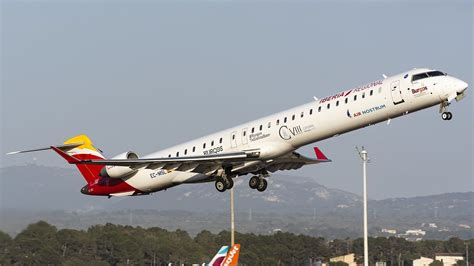 Iberia Regional CRJX EC MSL AviaShots Konrad Wyszynski Flickr