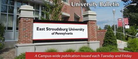 East Stroudsburg University Campus Map Map