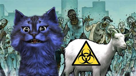 КОЗЁЛ ЗОМБИ! / СИМУЛЯТОР КОЗЛА #4 / GOAT SIMULATOR - YouTube