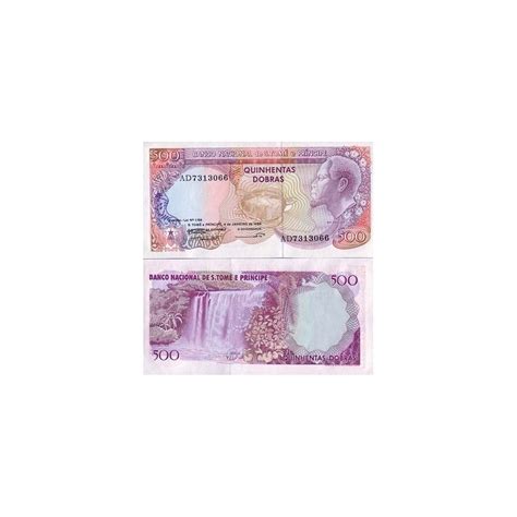 Banknote Collection Saint Thomas Prince Pick Number 61 500 Dobras